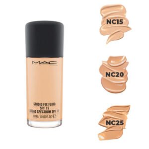 Mac Studio Fix Foundation SPF 15 + Free 2 Piece Beauty Puff