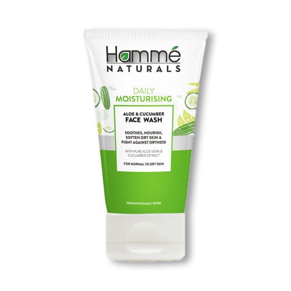 Hamme Naturals Daily Moisturizing Aloe & Cucumber Face Wash
