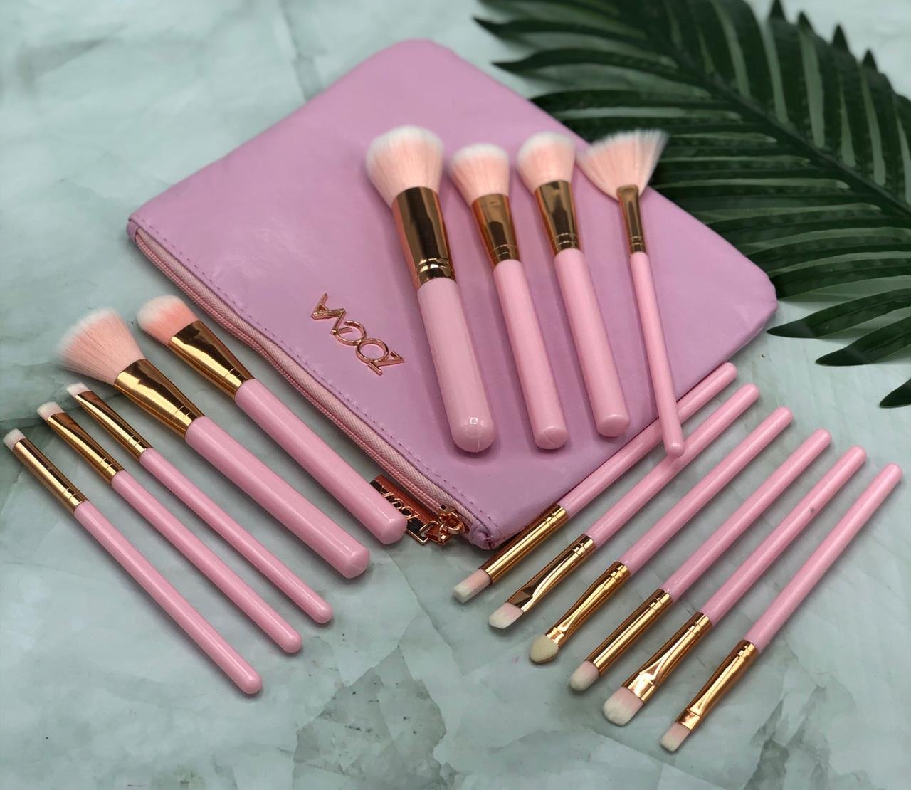 Zoeva 15 Makeup Brush Set with Pouch