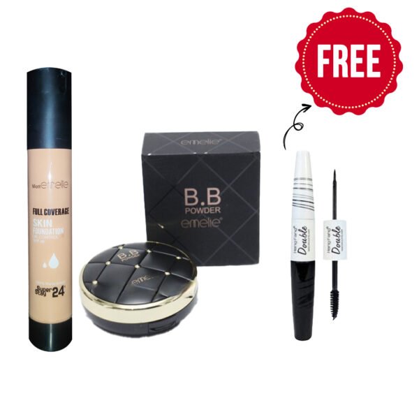 Emelie Deal - Foundation + BB Powder 2in1 + Eyeliner & Mascara