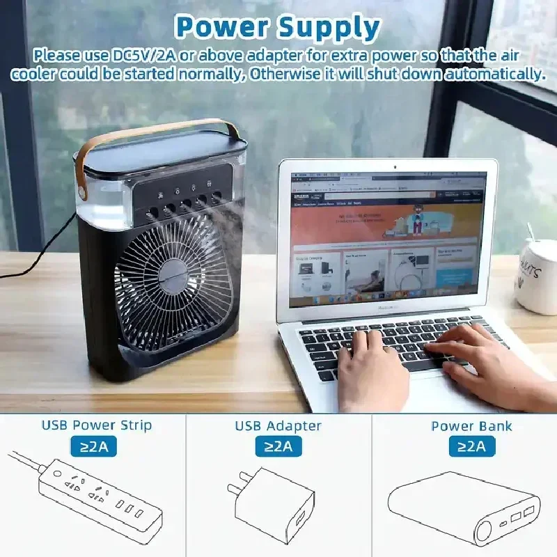Portable-Fan-Air-Conditioners-USB-Electric-Fan-